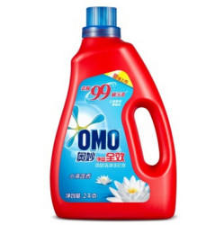 OMO 奥妙 净蓝全效 水清莲香深层洁净洗衣液2kg*3桶+凑单品