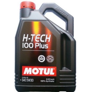 MOTUL 摩特 H-Tech 100 PLUS 5W30 SN 全合成机油 4L