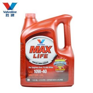 Valvoline 胜牌 MAX LIFE 星冠 SN 10W-40 半合成机油 3.78L