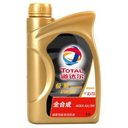 Total 道达尔 极驰 全合成机油 0W30 A3/B4级 1L *3件