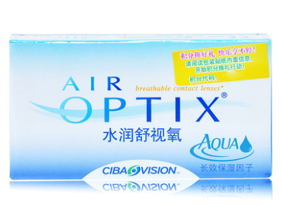  CIBA Vision 视康 Air Optix Aqua 水润舒视氧 月抛隐形眼镜