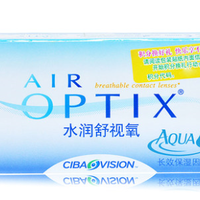  CIBA Vision 视康 Air Optix Aqua 水润舒视氧 月抛隐形眼镜