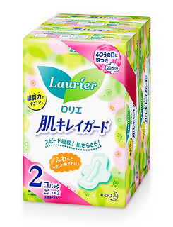 Laurier 乐而雅 清爽瞬吸 日用护翼型卫生巾 205mm