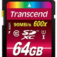 Transcend 创见 600x SDXC存储卡（64GB、UHS-I）