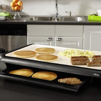 奥士达Oster CKSTGRFM18W-ECO Griddle 陶瓷不粘烤盘+保温盘