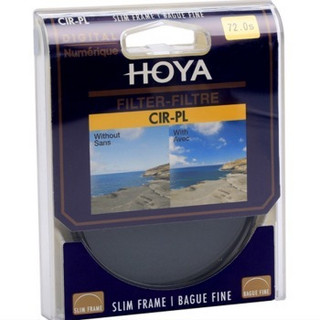 HOYA 保谷 72mm CIR-PL SLIM  环形偏光镜
