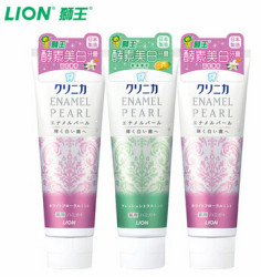 LION 狮王 酵素美白牙膏130g*3支