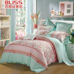 Bliss 百丽丝家纺 小磨毛加厚四件套 1.8米