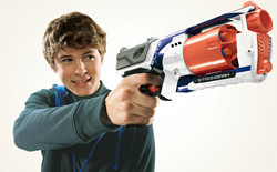 Hasbro 孩之宝  Nerf 热火 Elite 精英系列 A0710 野牛发射器软弹枪