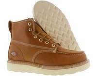 限尺码：Dickies 帝客 WD6162 Men's Trader Moc Work Boots - Brown 男靴