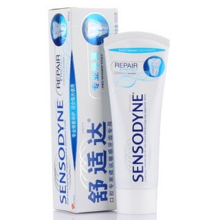 SENSODYNE 舒适达 专业修复100g+专业修复美白100g