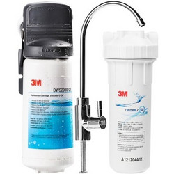 3M 净水器家用直饮净享DWS2000-CN型净水机自来水过滤器直饮机 不插电 无废水 2L/min大流量