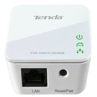 Tenda 腾达 P200 电力线适配器 支持QoS