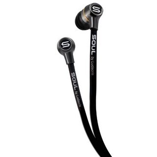 SOUL by Ludacris SL49 入耳式有线耳机 黑色 3.5mm