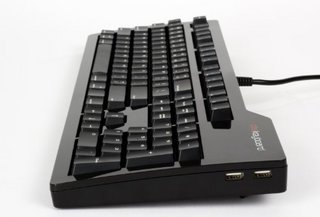 das keyboard DASK3PROMS1MACCLI 104键 有线机械键盘 黑色 Cherry青轴 无光