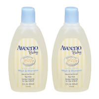 Aveeno 艾维诺 天然燕麦 婴儿洗发水沐浴露二合一 354ml
