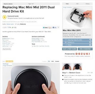 iFixit Mac Mini Dual Hard Drive Kit  第二硬盘 升级工具箱