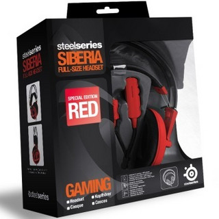 steelseries 赛睿 SIBERIA 西伯利亚 V1 耳罩式头戴 游戏耳机