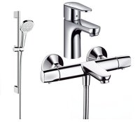  Hansgrohe 汉斯格雅 恒温浴缸龙头 EC0SMART 智能节水型套餐
