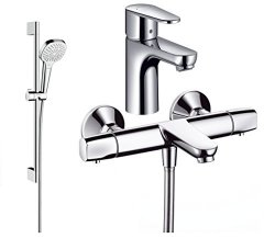  Hansgrohe 汉斯格雅 恒温浴缸龙头 EC0SMART 智能节水型套餐
