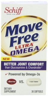 Schiff Move Free Ultra Omega + Omega-3 Krill Oil 维骨力 关节养护保健品