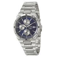 SEIKO 精工 Alarm Chronograph SNA695 男士腕表