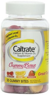 Caltrate 钙尔奇 Gummy Bites 混合天然果味钙+VD橡皮糖 50粒