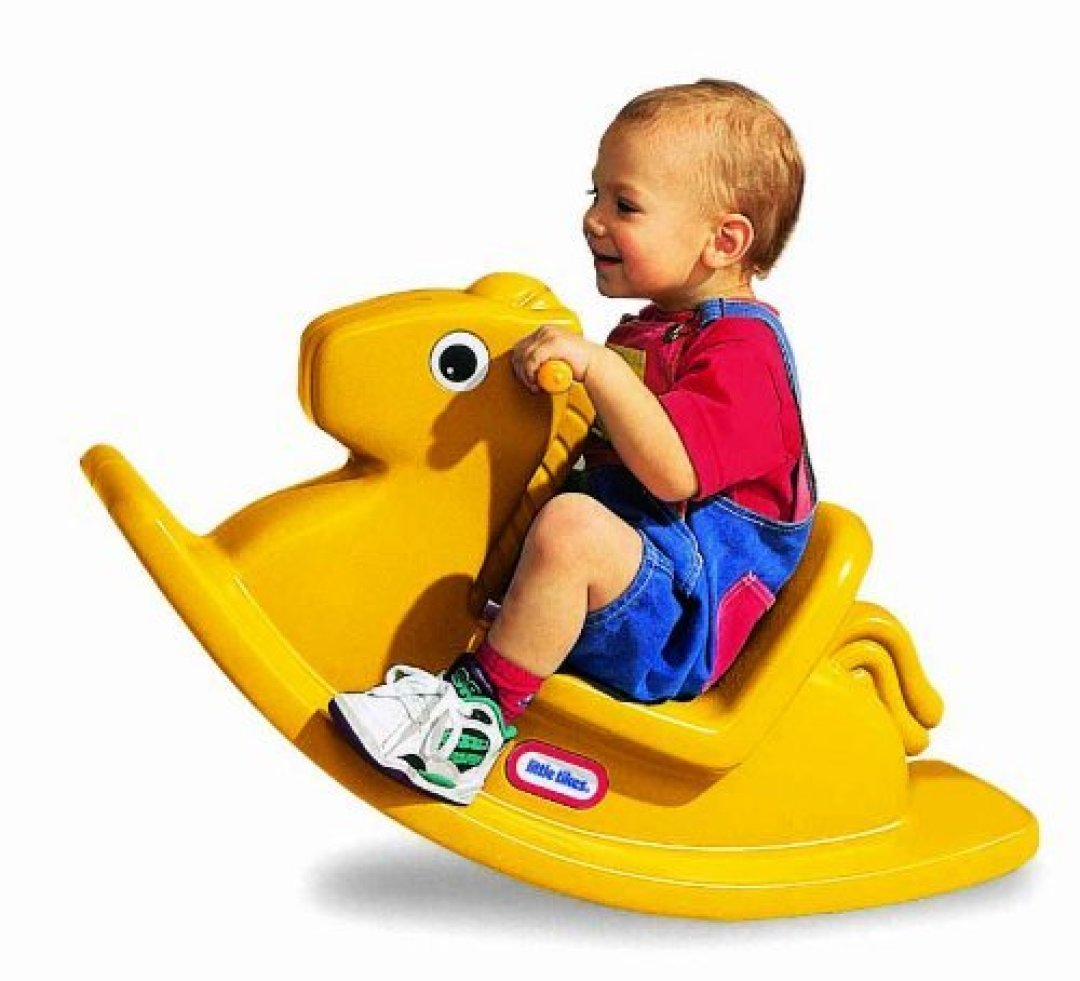 来了个新朋友：little tikes 小泰克 700368 摇摇马