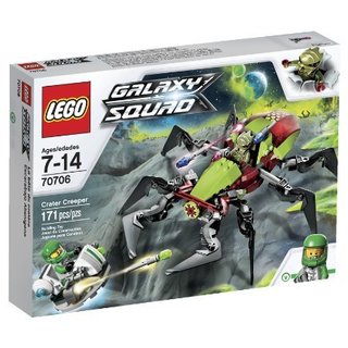 LEGO 乐高 太空系列 70706 火山口爬虫怪