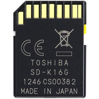 TOSHIBA 东芝 EXCERIA系列 Type HD SD存储卡（UHS-1、16GB、Class10）