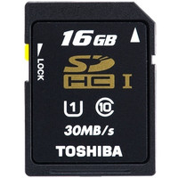 TOSHIBA 东芝 EXCERIA系列 Type HD SD存储卡(UHS-1、16GB、Class10)