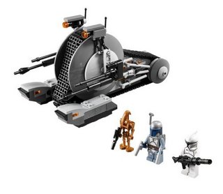 LEGO 乐高 星战系列 75015 合作联盟坦克机器人