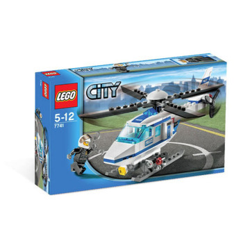 lego乐高7741城市组警察直升机
