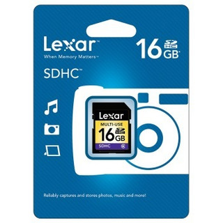 Lexar 雷克沙 16GB SD存储卡（标称Class6、实测Class10）