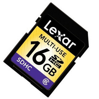 Lexar 雷克沙 16GB SD存储卡（标称Class6、实测Class10）