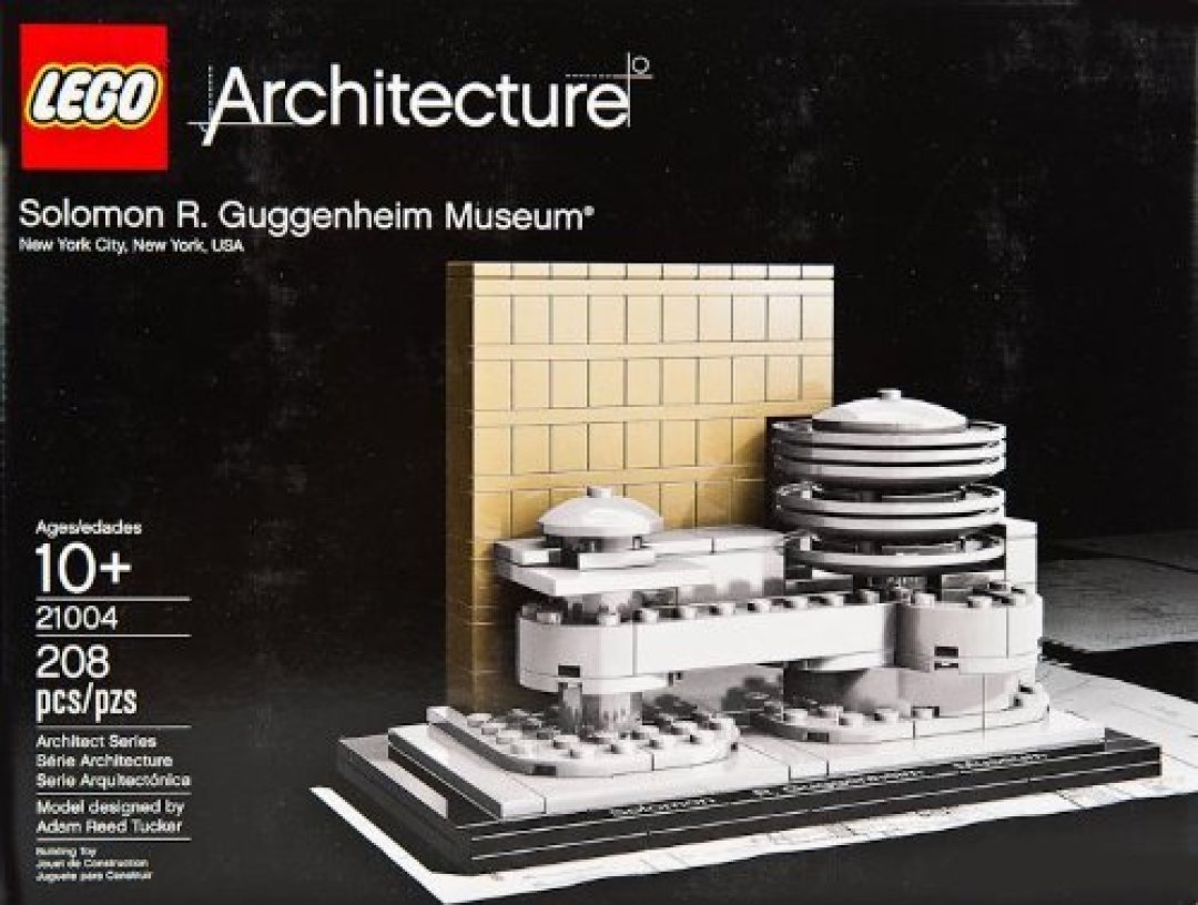 LEGO 乐高 建筑系列 21035 所罗门·R·古根海姆古根海姆博物馆