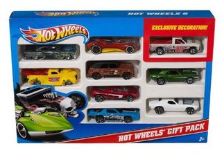 Hot WHeels 风火轮 9-Car Gift Pack 玩具小汽车9辆礼盒装