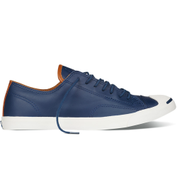 CONVERSE 匡威 Jack Purcell LP L/S 145598C 牛皮革开口笑 男鞋