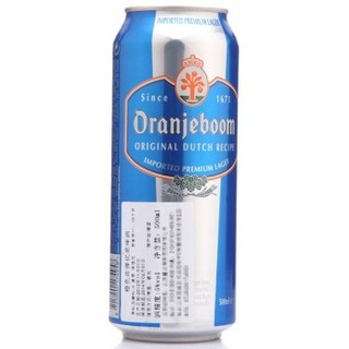 Oran Jeboom 橙色炸弹 优质啤酒 (500ml*6听）