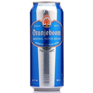 Oran Jeboom 橙色炸弹 优质啤酒 (500ml*6听）