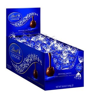Lindt 瑞士莲 LINDOR软心系列 松露黑巧克力 120颗