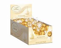 Lindt 瑞士莲 LINDOR White Chocolate Truffles 软心巧克力球（白巧克力）60颗