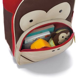 SKIP HOP 动物园系列 拉杆箱 猴子款 SH212303