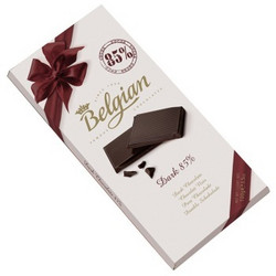 Belgian 白丽人 85%黑巧克力 100g * 10件