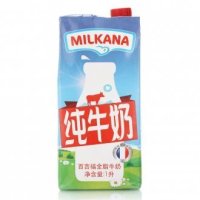  MILKANA/百吉福 全脂牛奶  1L