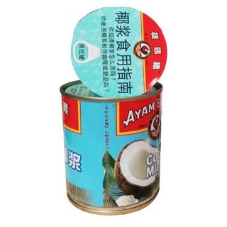 AYAM BRAND 雄鸡标 淡椰浆 （227ml*3罐）