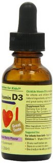 Child Life Essentials Vitamin D3  维生素D3滴液 29.6ml