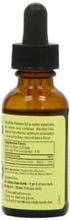 Child Life Essentials Vitamin D3  维生素D3滴液 29.6ml