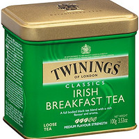 TWININGS 川宁 Irish Breakfast  爱尔兰式早餐茶 （100g*6盒）