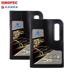 SINOPEC 长城润滑油 JUSTAR 金吉星 J700U SN 5W-40 润滑油 4L*2桶